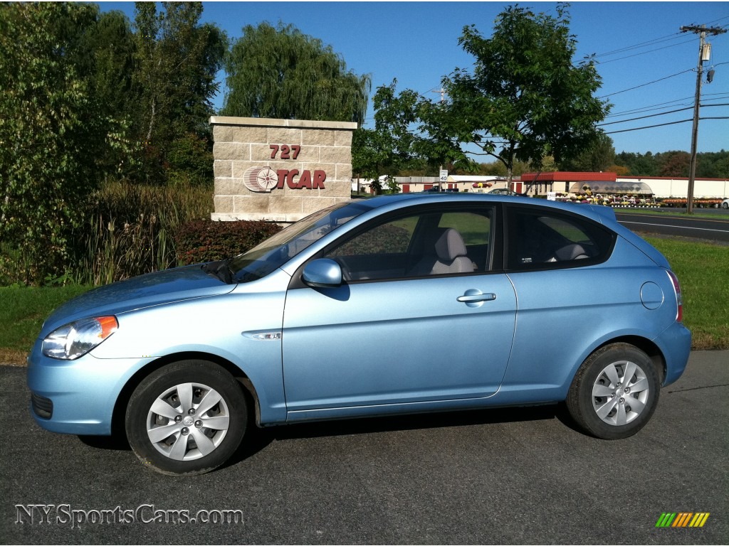 2010 Hyundai Accent Gs 3 Door In Ice Blue 170276 Nysportscars