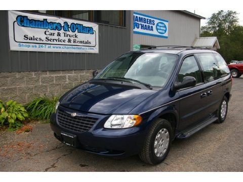 Midnight Blue Pearl 2003 Chrysler Voyager LX Midnight Blue Pearl 2003 Chrysler Voyager LX