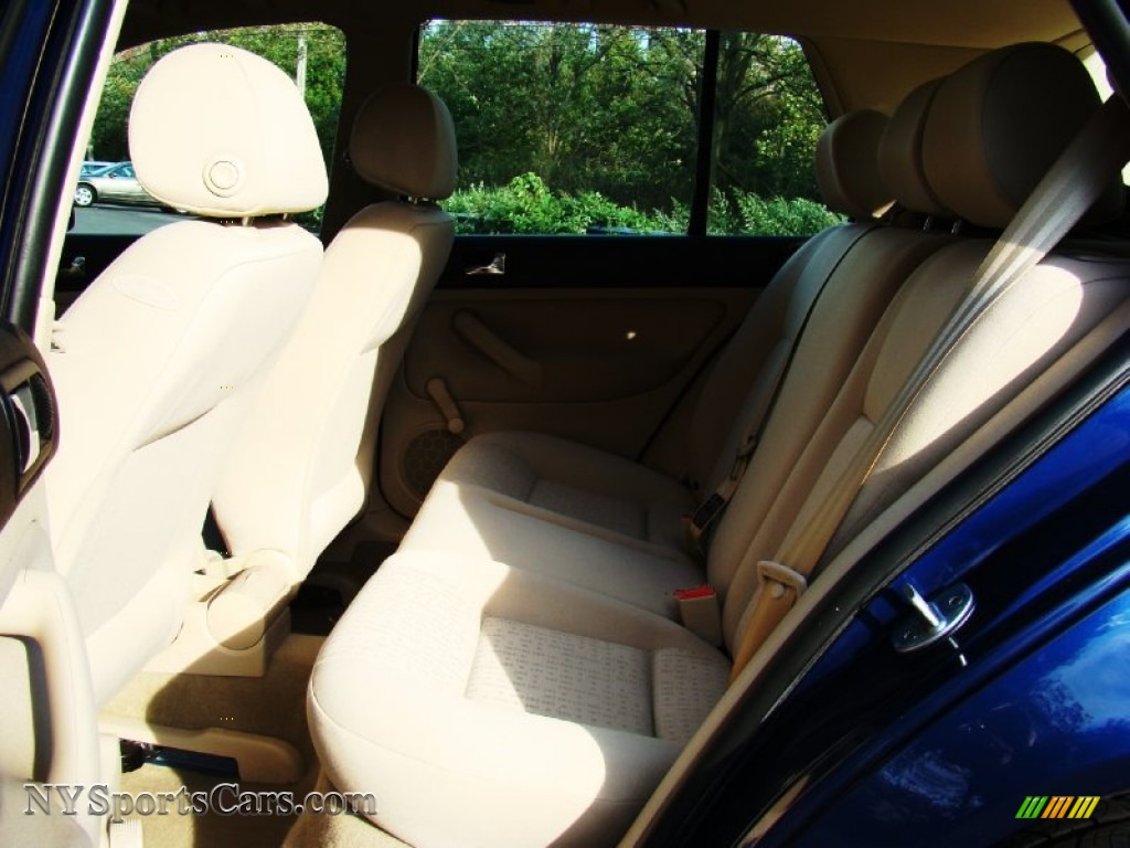 2002 Volkswagen Golf GLS TDI Sedan In Indigo Blue Pearl Photo 19 