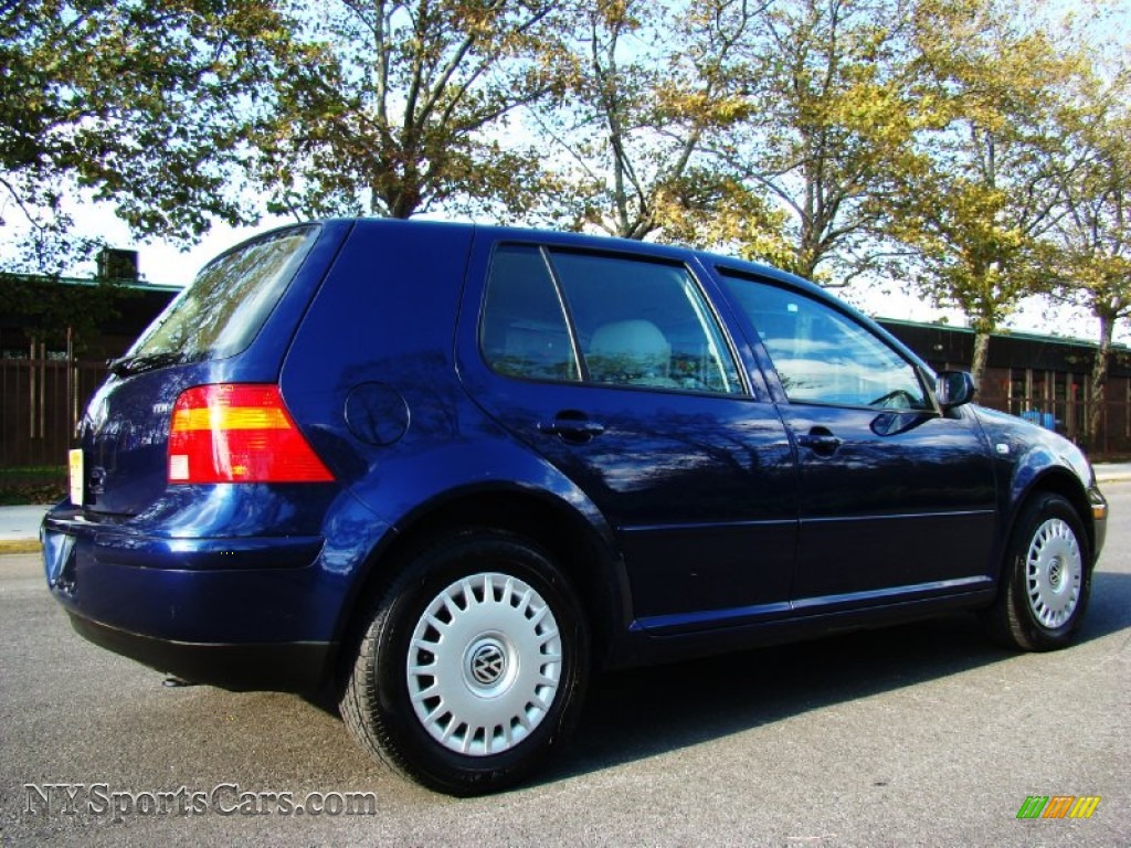 2002 Volkswagen Golf GLS TDI Sedan In Indigo Blue Pearl Photo 26 
