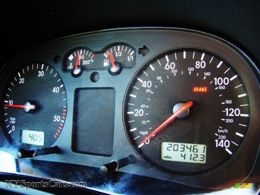 2002 Volkswagen Golf GLS TDI Sedan In Indigo Blue Pearl Photo 44 