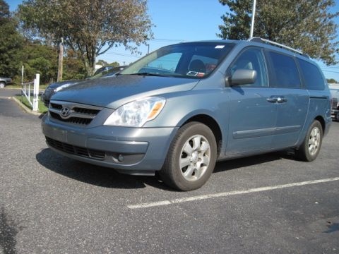 Green Meadow Gray 2007 Hyundai Entourage GLS Green Meadow Gray 2007 Hyundai Entourage GLS