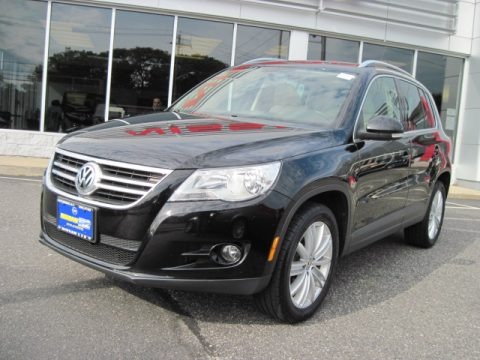 Deep Black Metallic 2009 Volkswagen Tiguan SEL 4Motion Deep Black Metallic 2009 Volkswagen Tiguan SEL 4Motion