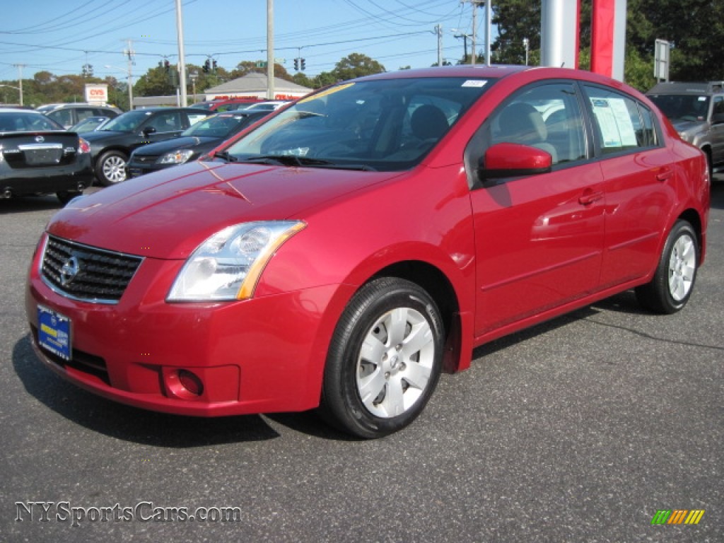 Red Nissan Sentra