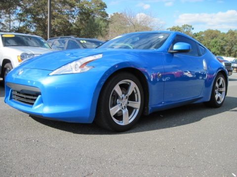 Monterey Blue 2009 Nissan 370Z Coupe Monterey Blue 2009 Nissan 370Z Coupe