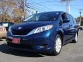 Toyota Sienna LE AWD South Pacific Blue Pearl photo #1