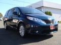 Toyota Sienna LE AWD South Pacific Blue Pearl photo #3