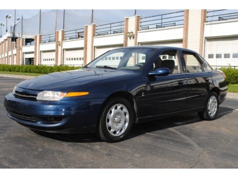 Dark Blue 2000 Saturn L Series LS1 Sedan