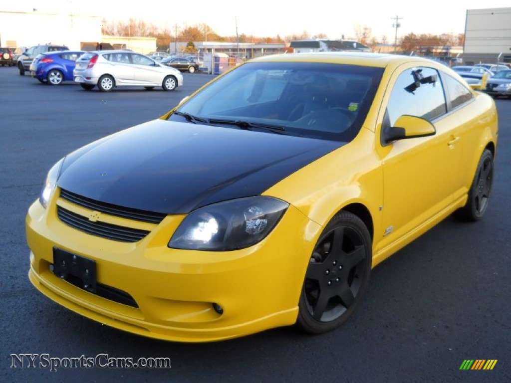 2006 Cobalt SS Supercharged Coupe - Rally Yellow / Ebony/Yellow photo #1