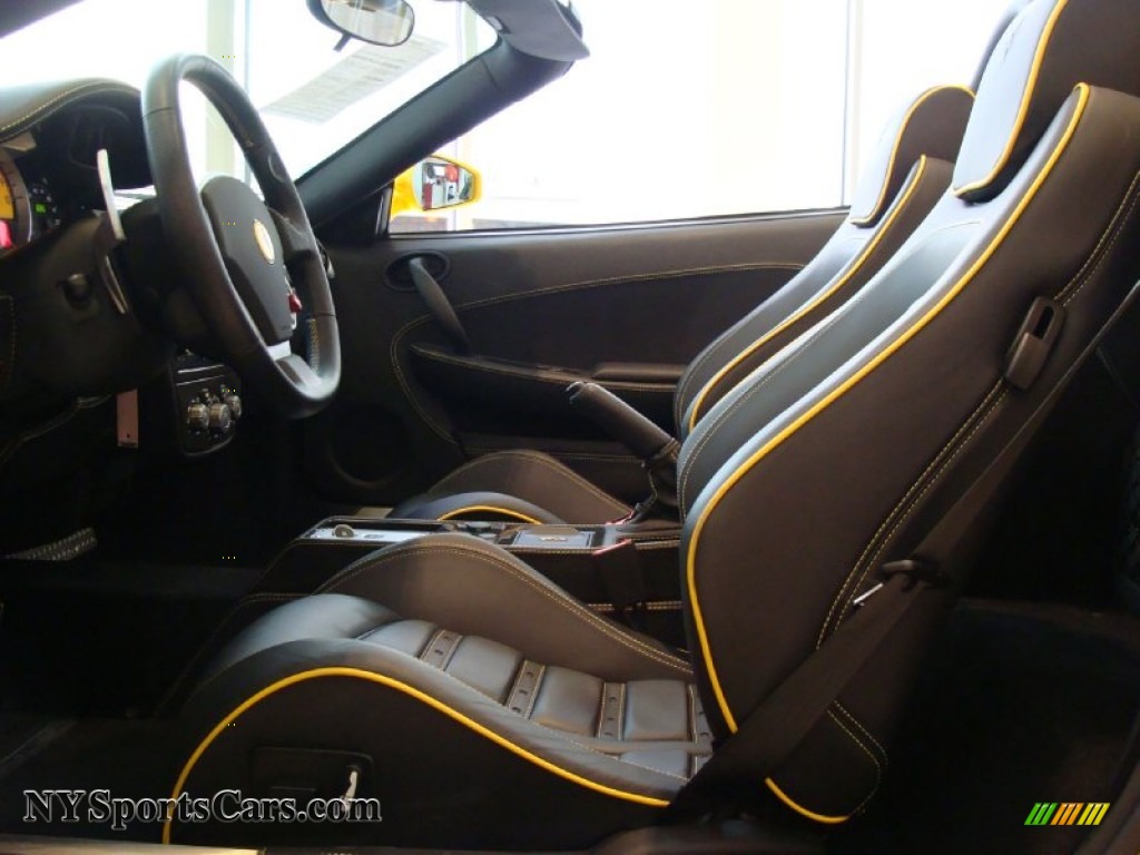 2007 F430 Spider F1 - Yellow / Nero photo #19