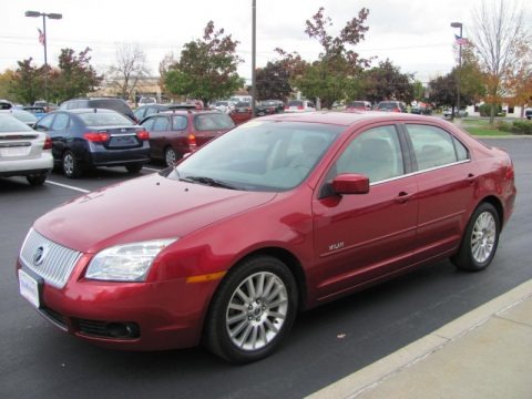 Vivid Red Metallic 2007 Mercury Milan I4 Premier Vivid Red Metallic 2007 Mercury Milan I4 Premier