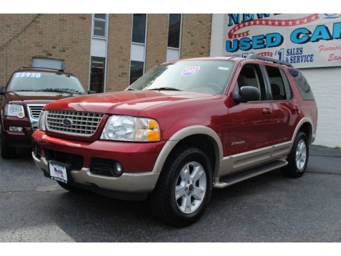Redfire Metallic 2005 Ford Explorer Eddie Bauer 4x4 Redfire Metallic 2005 Ford Explorer Eddie Bauer 4x4