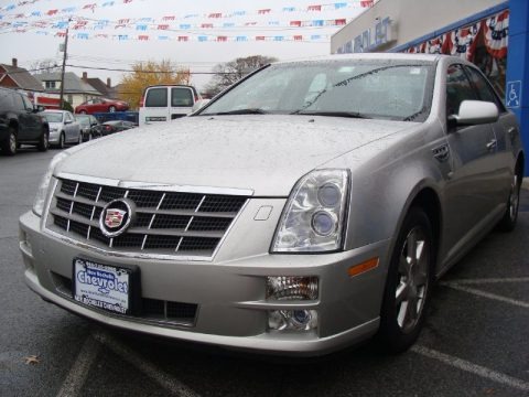 Light Platinum 2008 Cadillac STS 4 V6 AWD