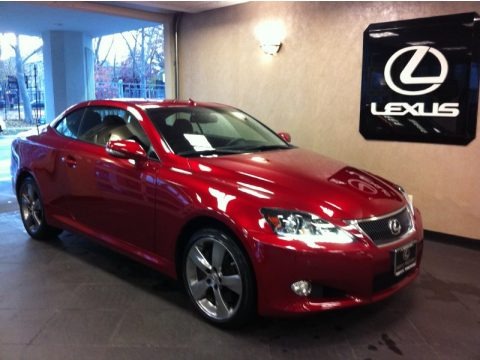 Matador Red Mica 2011 Lexus IS 350C Convertible Matador Red Mica 2011 Lexus IS 350C Convertible