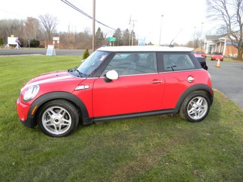 Chili Red 2009 Mini Cooper S Hardtop Chili Red 2009 Mini Cooper S Hardtop