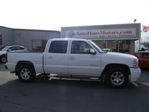 Summit White 2005 GMC Sierra 1500 Denali Crew Cab AWD Summit White 2005 GMC Sierra 1500 Denali Crew Cab AWD