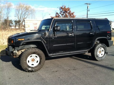 Black 2007 Hummer H2 SUV