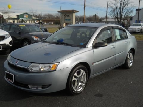 Silver Blue 2003 Saturn ION 3 Sedan