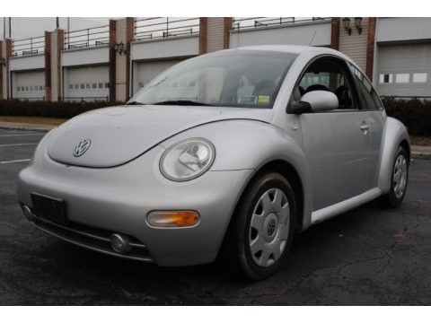 Silver Arrow Metallic 2001 Volkswagen New Beetle GLS Coupe Silver Arrow Metallic 2001 Volkswagen New Beetle GLS Coupe