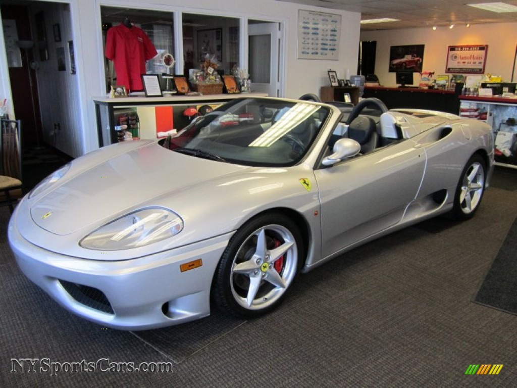 Grigio Alloy (Silver) / Black Ferrari 360 Spider F1 Grigio Alloy (Silver) / Black Ferrari 360 Spider F1
