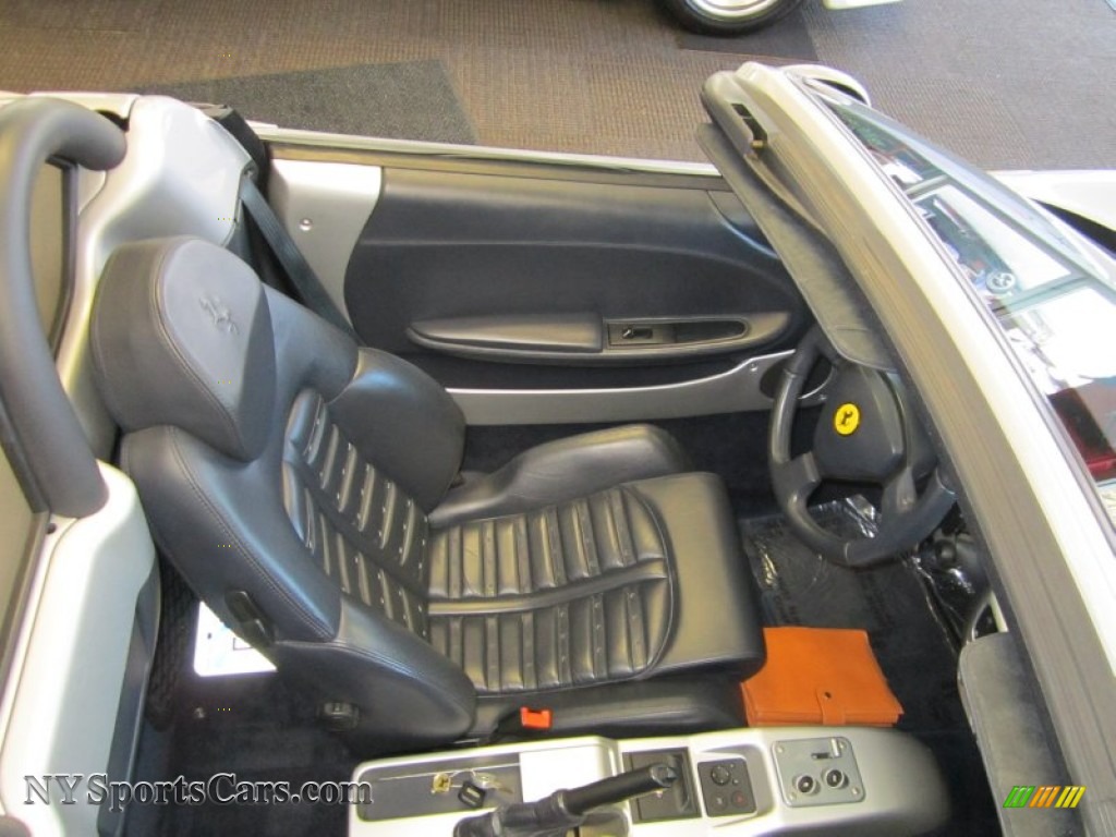 2003 360 Spider F1 - Grigio Alloy (Silver) / Black photo #29