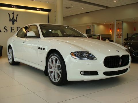 Bianco Eldorado (White) 2012 Maserati Quattroporte S Bianco Eldorado (White) 2012 Maserati Quattroporte S