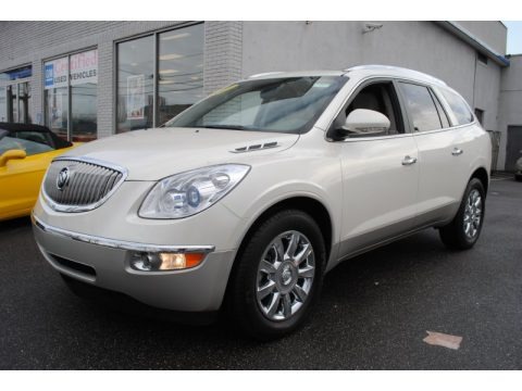 White Diamond Tricoat 2011 Buick Enclave CXL AWD