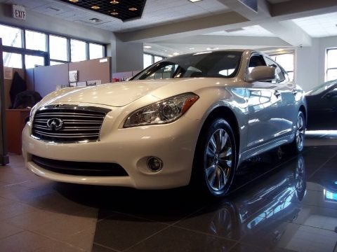 Moonlight White 2012 Infiniti M 37x AWD Sedan