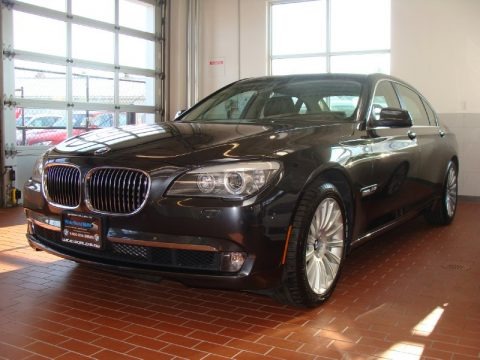 Dark Graphite Metallic 2012 BMW 7 Series 750Li xDrive Sedan