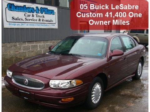 Dark Garnet Red Metallic 2005 Buick LeSabre Custom