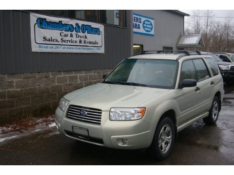 Champagne Gold Opal 2007 Subaru Forester 2.5 X Champagne Gold Opal 2007 Subaru Forester 2.5 X