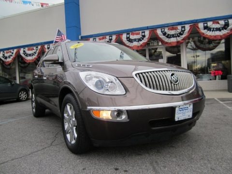 Cocoa Metallic 2008 Buick Enclave CXL AWD