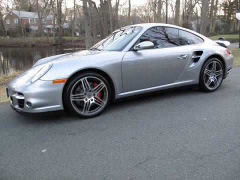 GT Silver Metallic 2009 Porsche 911 Turbo Coupe GT Silver Metallic 2009 Porsche 911 Turbo Coupe