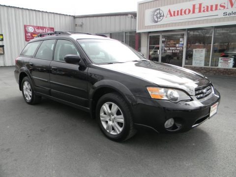 Obsidian Black Pearl 2005 Subaru Outback 2.5i Limited Wagon Obsidian Black Pearl 2005 Subaru Outback 2.5i Limited Wagon