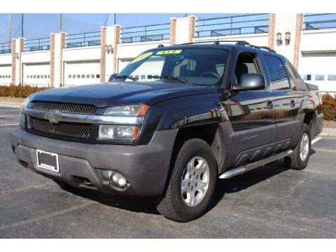 Dark Gray Metallic 2004 Chevrolet Avalanche 1500 Z71 4x4