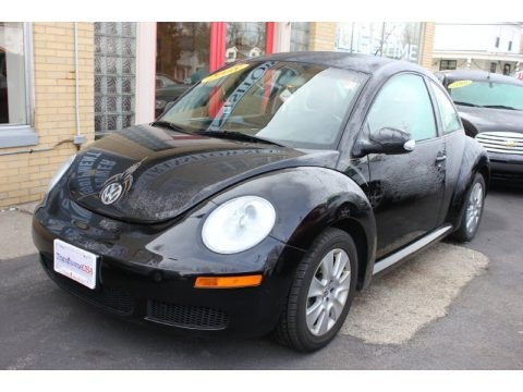 Black 2008 Volkswagen New Beetle S Coupe Black 2008 Volkswagen New Beetle S Coupe
