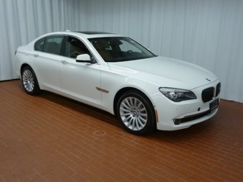 Alpine White 2012 BMW 7 Series 750i xDrive Sedan