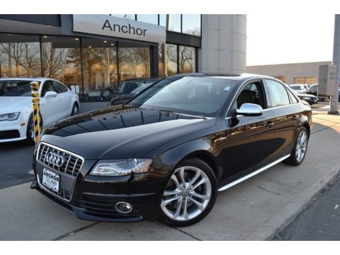 Brilliant Black 2011 Audi S4 3.0 quattro Sedan Brilliant Black 2011 Audi S4 3.0 quattro Sedan
