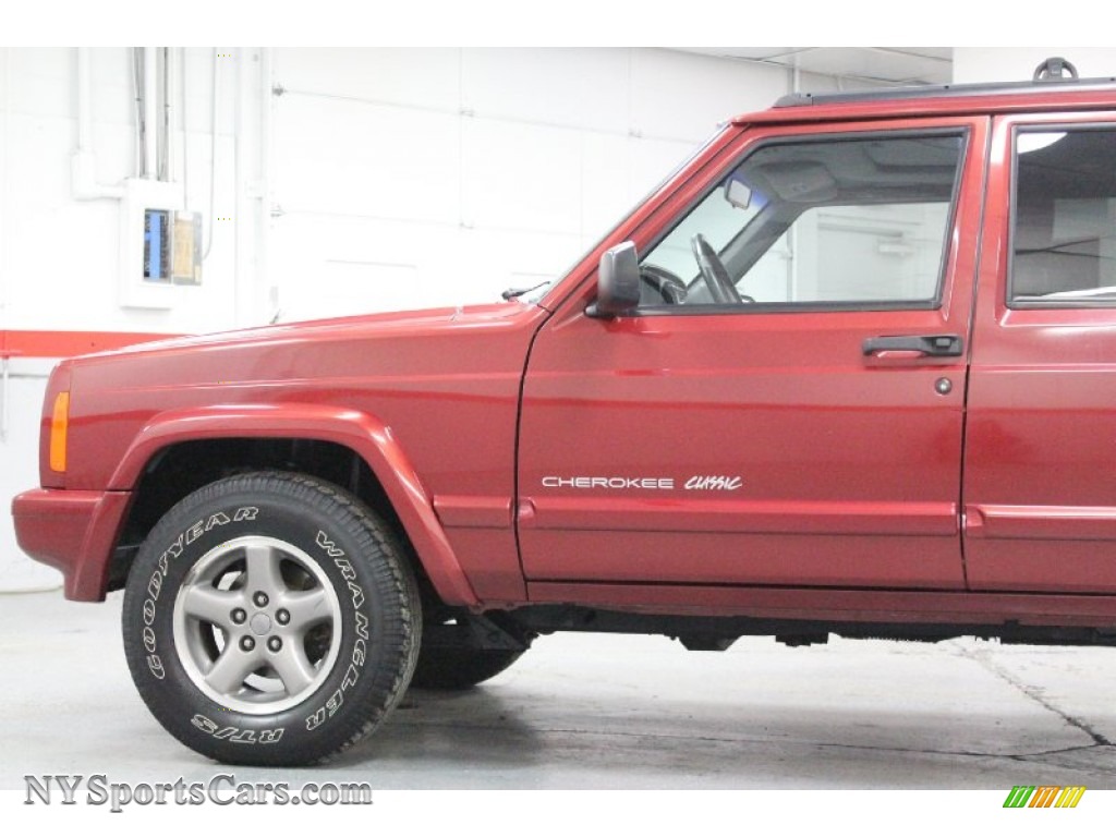 1998 Jeep Cherokee Classic 4x4 in Chili Pepper Red Pearl photo 14