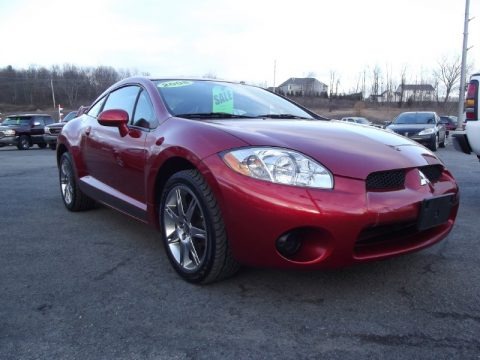 Rave Red 2008 Mitsubishi Eclipse SE Coupe Rave Red 2008 Mitsubishi Eclipse SE Coupe