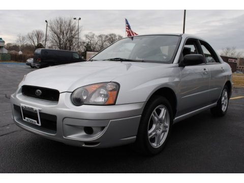 Platinum Silver Metallic 2005 Subaru Impreza 2.5 RS Sedan Platinum Silver Metallic 2005 Subaru Impreza 2.5 RS Sedan