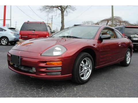 Primal Red Pearl 2000 Mitsubishi Eclipse RS Coupe Primal Red Pearl 2000 Mitsubishi Eclipse RS Coupe