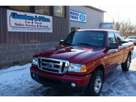 Redfire Metallic 2008 Ford Ranger XLT SuperCab 4x4 Redfire Metallic 2008 Ford Ranger XLT SuperCab 4x4