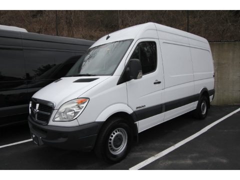 Arctic White 2008 Dodge Sprinter Van 2500 High Roof Cargo Arctic White 2008 Dodge Sprinter Van 2500 High Roof Cargo