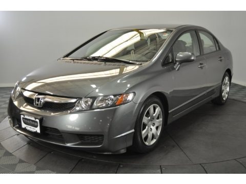 Galaxy Gray Metallic 2008 Honda Civic LX Sedan