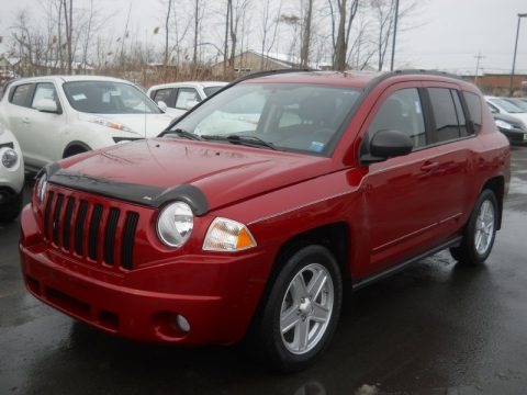 Inferno Red Crystal Pearl 2010 Jeep Compass Sport 4x4 Inferno Red Crystal Pearl 2010 Jeep Compass Sport 4x4