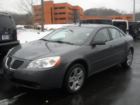 Dark Steel Gray Metallic 2008 Pontiac G6 Sedan Dark Steel Gray Metallic 2008 Pontiac G6 Sedan