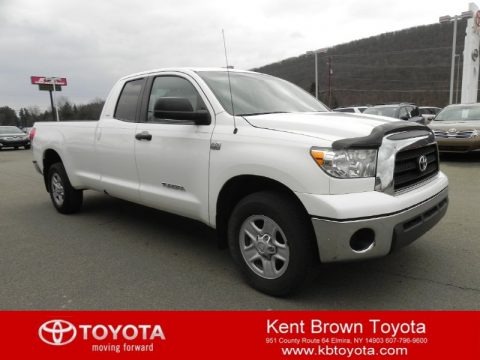 Super White 2007 Toyota Tundra SR5 Double Cab 4x4 Super White 2007 Toyota Tundra SR5 Double Cab 4x4