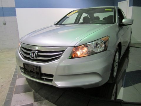 Alabaster Silver Metallic 2011 Honda Accord LX Sedan