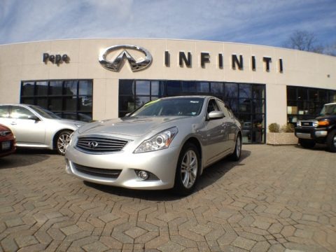 Liquid Platinum 2011 Infiniti G 37 x AWD Sedan